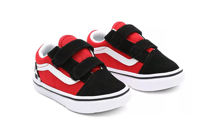 Lookbook Vans Old Skool K Polka Dots 'Hitam Merah' VN0A4TZI35U
