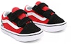 Lookbook ヴァンズ オールドスクール ドット柄 黒赤 VN0A4TZI35U