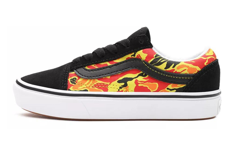 Vans Old Skool K Printed Black/Orange VN0A4UHA31O