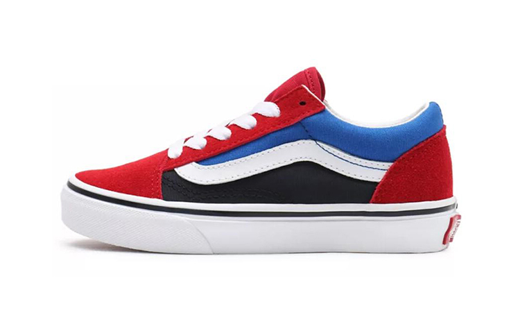 Vans Old Skool K Red/Black/Blue