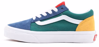 Vans Old Skool K Shoes Blue/Green VN0A4BUUR1Q Vans Old Skool K Shoes Blue/Green VN0A4BUUR1Q