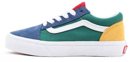 Vans Old Skool K Shoes Blue/Green VN0A4BUUR1Q Vans Old Skool K Shoes Blue/Green VN0A4BUUR1Q