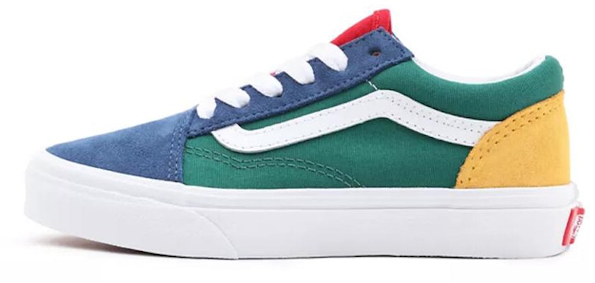 Vans Old Skool K Shoes Blue/Green VN0A4BUUR1Q Buy Vans Old Skool K Shoes Blue/Green VN0A4BUUR1Q