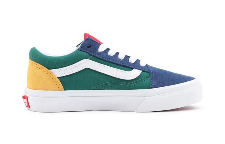 Order Vans Old Skool K Zapatos Azul/Verde VN0A4BUUR1Q