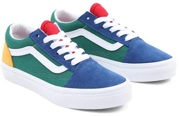 Vans 老旧学院风儿童鞋 蓝/绿 VN0A4BUUR1Q Lookbook Vans 老旧学院风儿童鞋 蓝/绿 VN0A4BUUR1Q