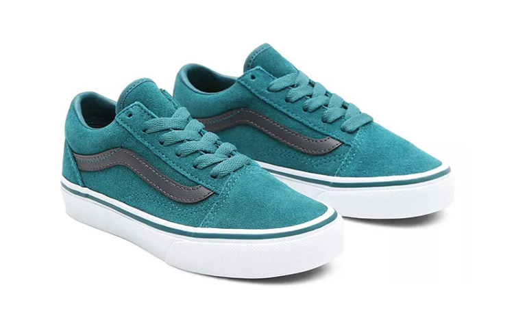 Lookbook Vans Old Skool K Schuhe Grün VN0A4BUU33C