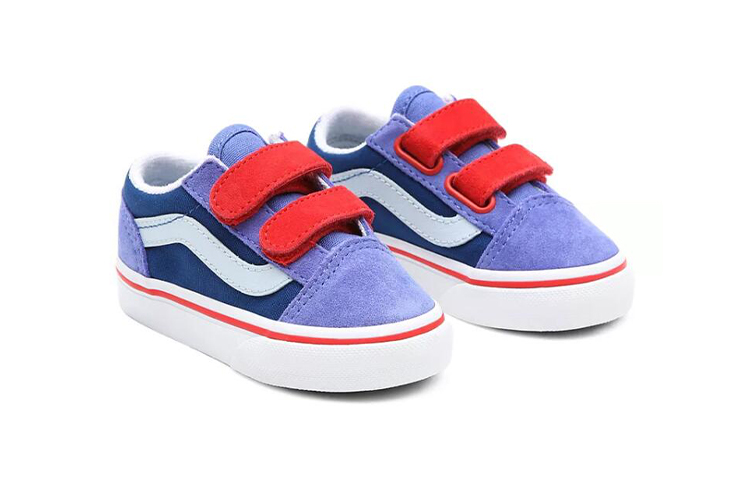 Lookbook ヴァンズ オールドスクール 紫/赤  (Vanz Ōrudosukūru Murasaki/Aka) VN0A38JN30P