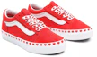 Lookbook Vans Old Skool K Schoenen Wit/Rood VN0A4BUU30V