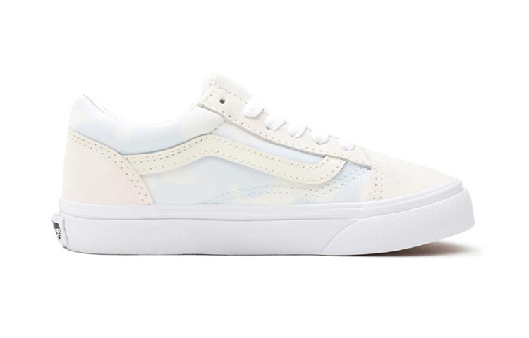 Order Vans Old Skool K 经典白色运动鞋 VN0A4BUU3T0