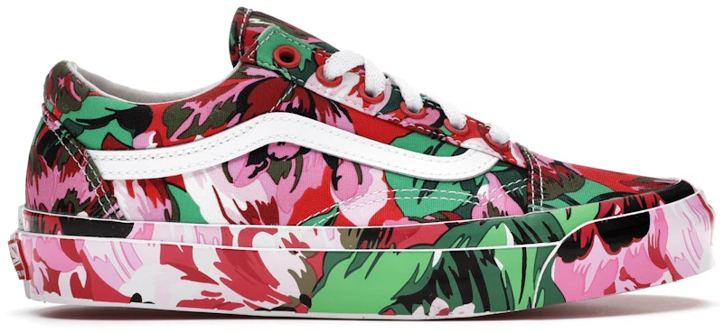 vans-old-skool-kenzo-floral-red