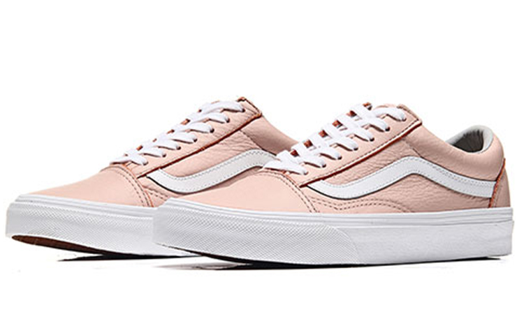 Lookbook ヴァンズ オールドスクール レザー "オックスフォードピンク" VN0A38G1QD6
