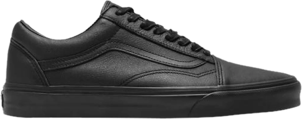 Vans Old Skool Kulit 'Hitam Padu' VN-03Z6L3A Buy Vans Old Skool Kulit 'Hitam Padu' VN-03Z6L3A