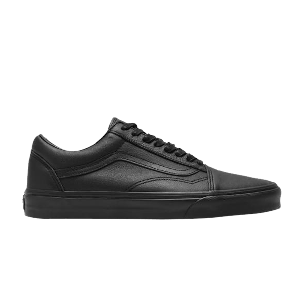 Vans Old Skool Leather 'Triple Black' VN-03Z6L3A