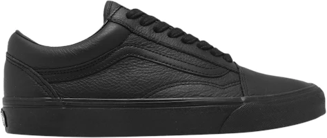 Vans Old Skool Leather 'Triple Black' VN0003Z6L3A Vans Old Skool Leather 'Triple Black' VN0003Z6L3A