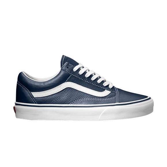 Buy Vans Old Skool Cuero Azul Vestido 'Blue' 0SDI5WM