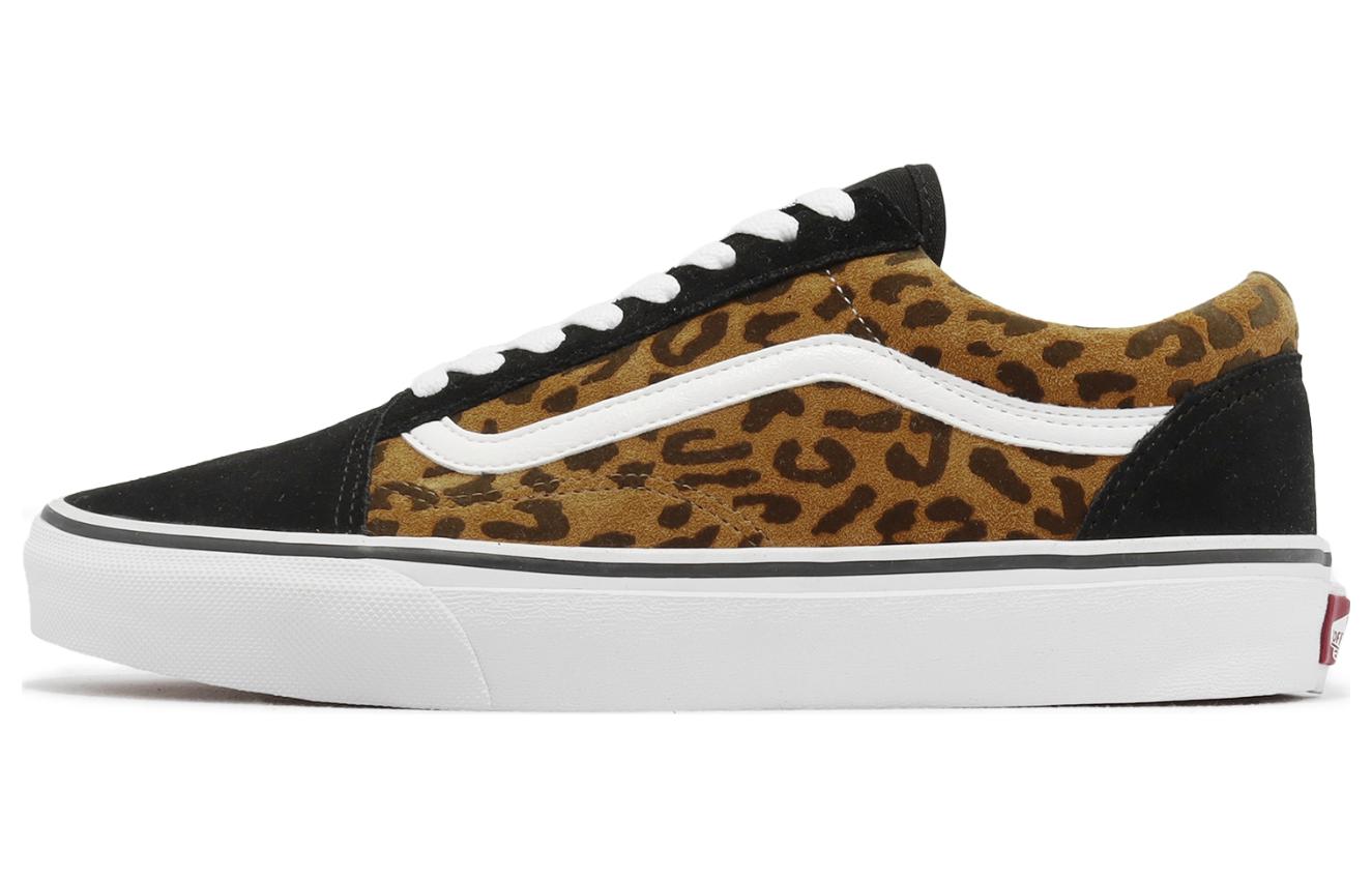 Buy ヴァンズ オールドスクール レオパード (茶/黒) 6301370001