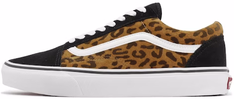 Vans Old Skool Leopard Skate Shoes 'Brown Black' 6301370001