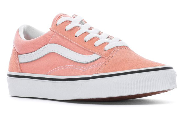 Lookbook Vans Old Skool 低幫 板鞋 男女同款 淺粉