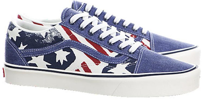 Vans Old Skool Lite 'American Flag' VN0004O6IUI Lookbook Vans Old Skool Lite 'American Flag' VN0004O6IUI