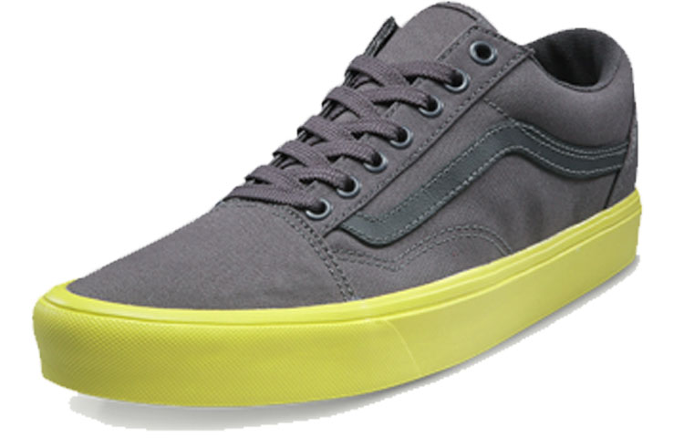 Lookbook Vans Old Skool Lite Schuhe Grau/Gelb VN0A2Z5WN5S