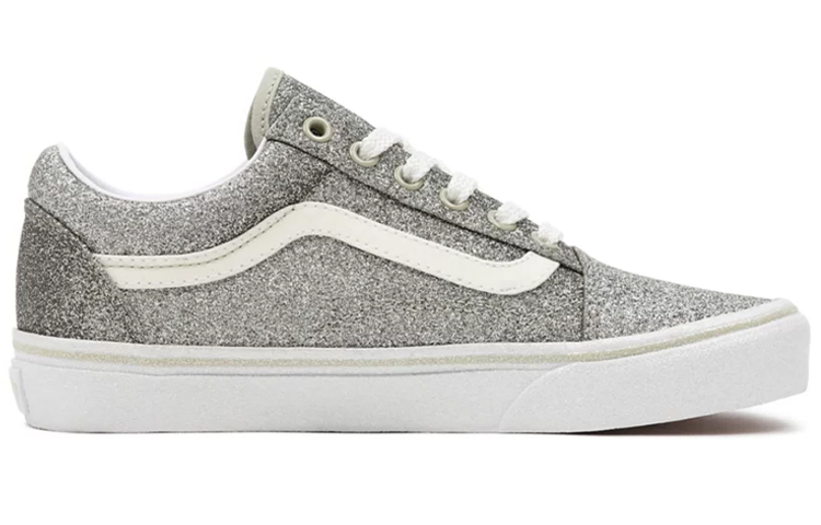 Order ヴァンズ オールドスクール ローカット (シルバー/グレー) VN0A5JMIB5M