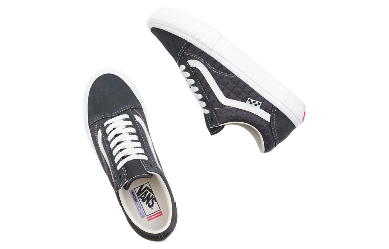 Shop 반스 올드스쿨 로우 그레이/화이트 (Vans Old Skool Low Grey/White) VN0A5FCBCIK