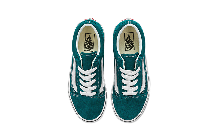 Shop Vans Old Skool Basses Décontractées Skate Vert VN0A7Q5F60Q