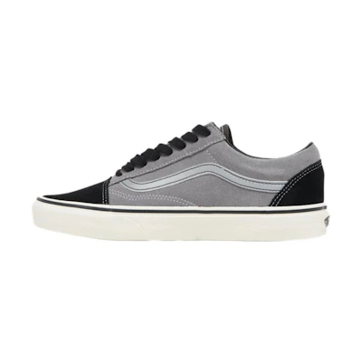 Vans Old Skool Low Tops Casual Skateboarding Shoes Unisex Black Gray