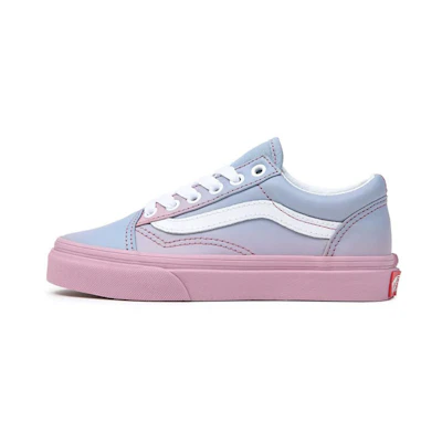 Vans Old Skool Low Tops Casual Skateboarding Shoes Blue Pink Gradient 'Blue Pink'