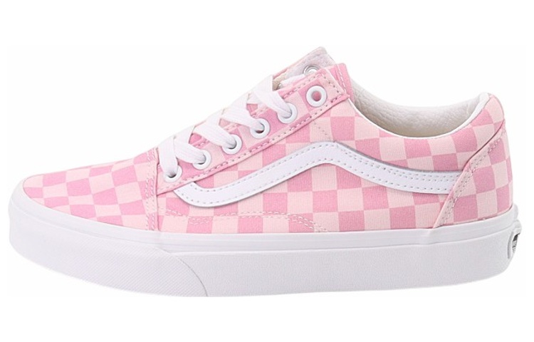 Buy Sepatu Skateboard Vans Old Skool Low Tops Kasual Unisex Pink VN0A7Q2JZY2
