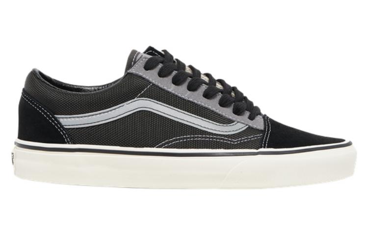 Order Vans Old Skool Low Tops Kasut Skateboard Kasual Unisex Hitam Kelabu VN0A5KRFKW8
