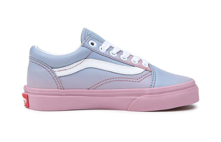 Vans Old Skool Low Tops Casual Skateboarding Shoes Blue Pink Gradient 'Blue Pink' 圖 2