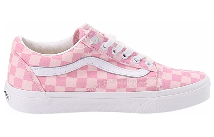 Order Sepatu Skateboard Vans Old Skool Low Tops Kasual Unisex Pink VN0A7Q2JZY2