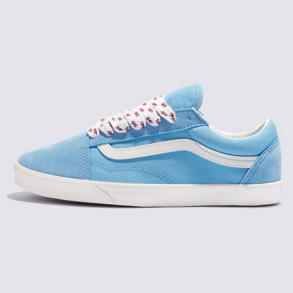 VANS Old Skool Lowpro Floral Laces Heritage Blue Casual Shoes VN000D0AE2W