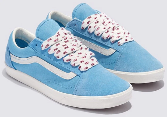 VANS Old Skool Lowpro Floral Laces Heritage Blue Casual Shoes VN000D0AE2W Lookbook VANS Old Skool Lowpro Floral Laces Heritage Blue Casual Shoes VN000D0AE2W