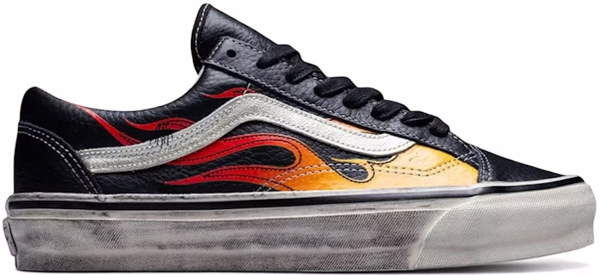 Vans Old Skool LX 'Archive Flame Black' VN000D9RCJK Buy Vans Old Skool LX 'Archive Flame Black' VN000D9RCJK