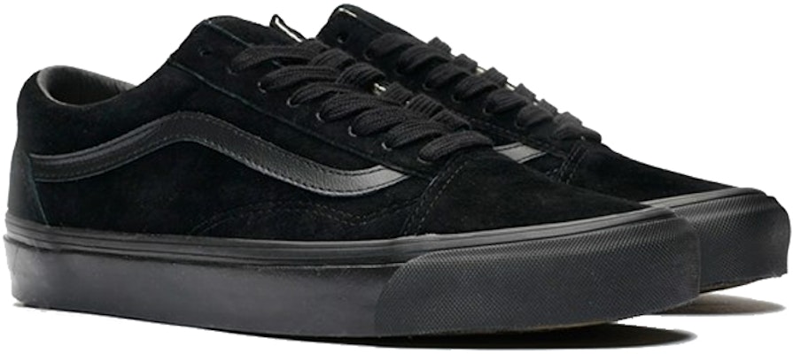 Vans Old Skool LX Leather Suede 'Black' VN0A36C869E Order Vans Old Skool LX Leather Suede 'Black' VN0A36C869E
