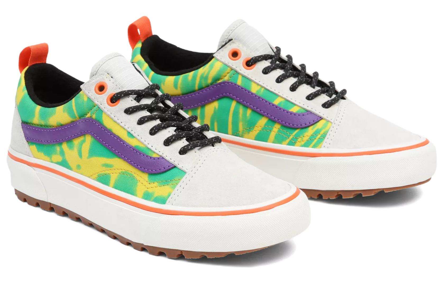 Lookbook Vans Old Skool Mte-1 潮流休閒運動板鞋 男女款 白綠黃