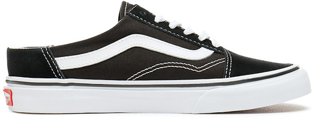 Vans Old Skool Mule 'Black' VN0A3MUS6BT Order Vans Old Skool Mule 'Black' VN0A3MUS6BT