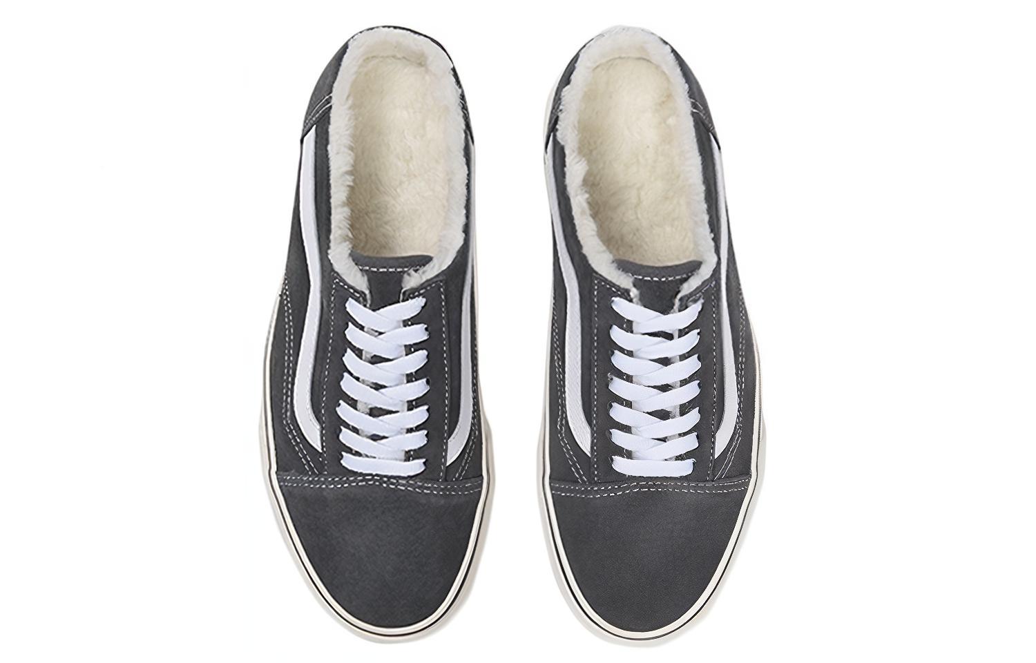 Lookbook Vans Old Skool Mule Kelabu/Putih VN0A4P3Y00I