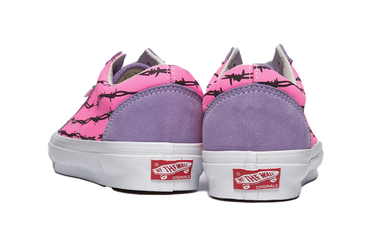Lookbook Vans Old Skool NS OG LX 'Barbed Wire - Chalked Violet' Warna Ungu Kapur. VN0A4UUT9XU