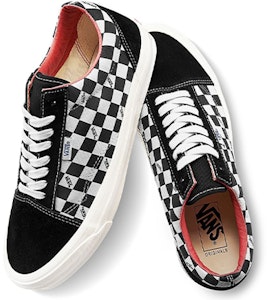 Vans Old Skool NS OG LX 'Logo de Tablero de Ajedrez Negro' VN0A4UUT20Y Shop Vans Old Skool NS OG LX 'Logo de Tablero de Ajedrez Negro' VN0A4UUT20Y