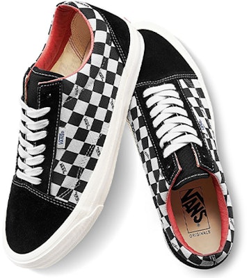 Vans Old Skool NS OG LX '黑色棋盘格标志' VN0A4UUT20Y Shop Vans Old Skool NS OG LX '黑色棋盘格标志' VN0A4UUT20Y