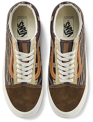 Vans Og Old Skool Lx Brown VN0A4P3X2T3 Lookbook Vans Og Old Skool Lx Brown VN0A4P3X2T3