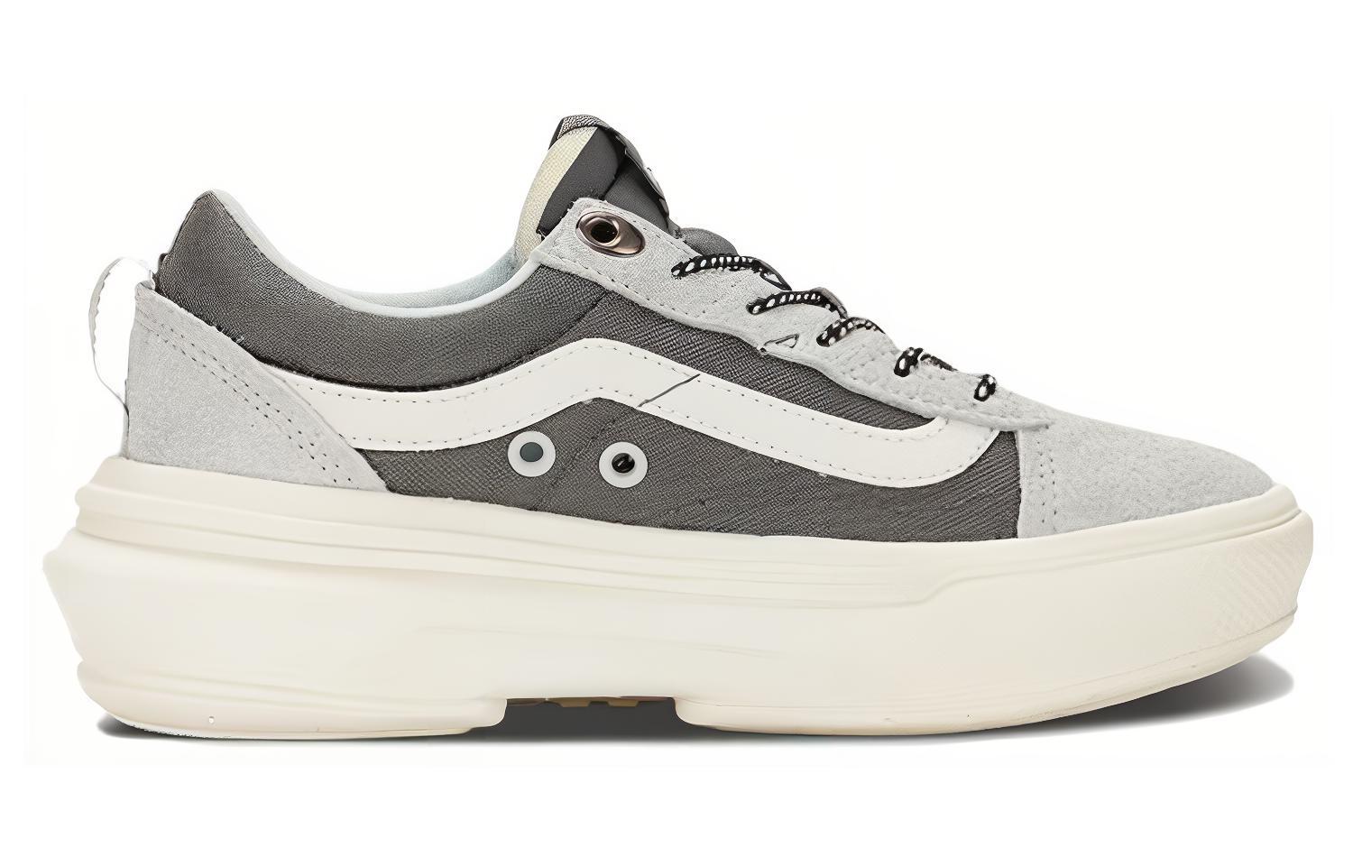 Order ヴァンズ オールドスクール グレー/白/黒 VN0005WJUNY