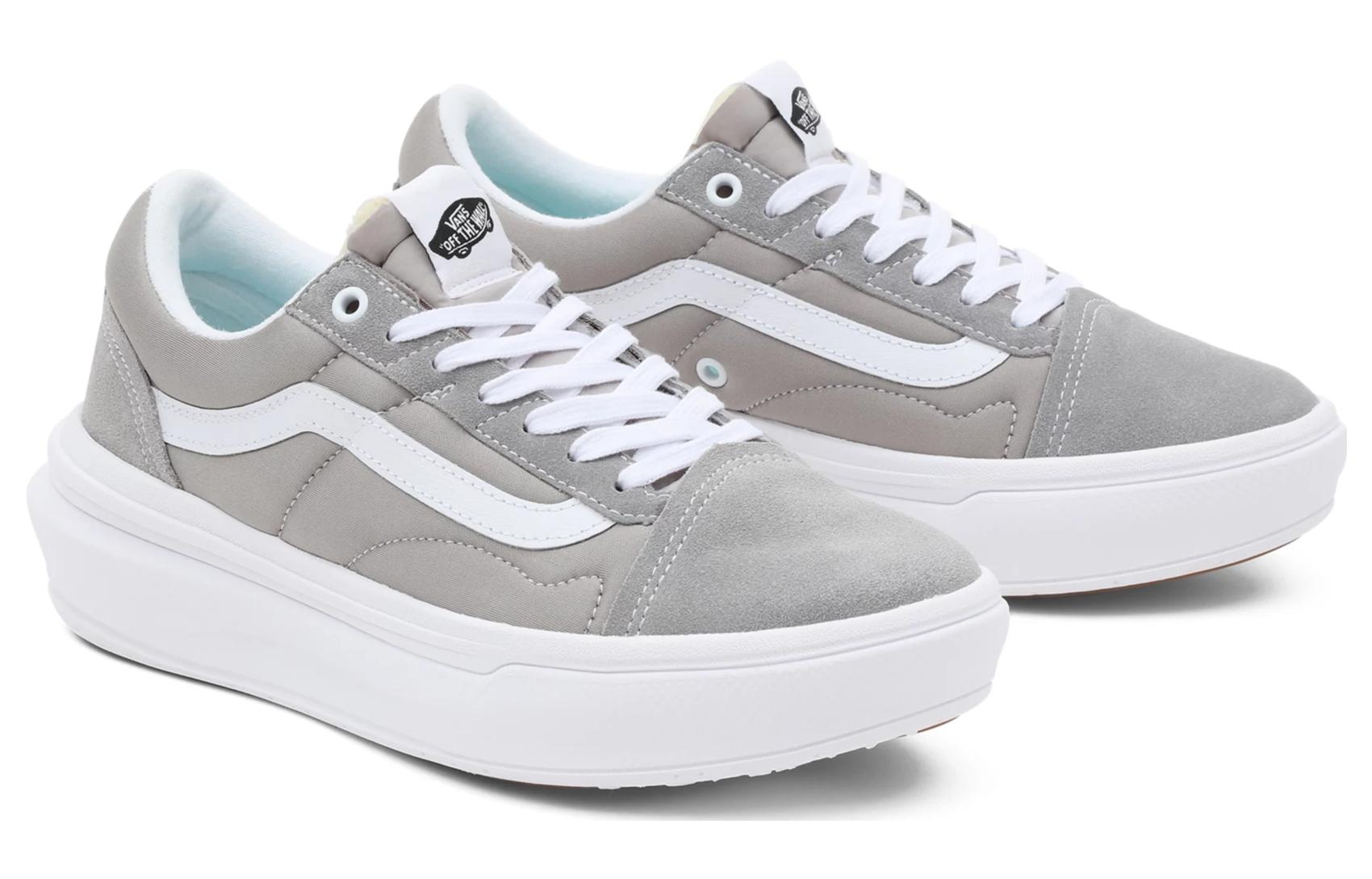 Lookbook Vans Old Skool Overt CC 'Pop Color - Drizzle' Lelaki Perempuan Kasut VN0A7Q5EKAQ