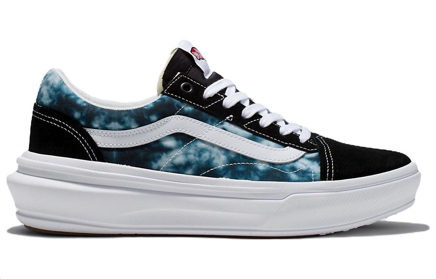 Order 반스 올드스쿨 오버트 CC 타이다이 (검정/멀티) VN0A7Q5EBMV