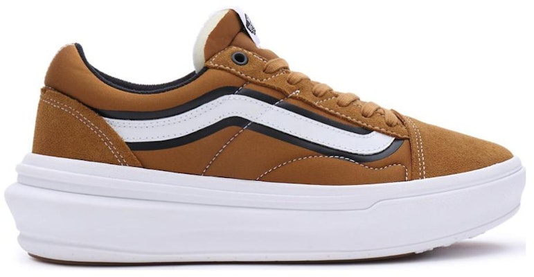 Vans Old Skool Overt ComfyCush 'Brown White' VN0A7Q5E1M9 Order Vans Old Skool Overt ComfyCush 'Brown White' VN0A7Q5E1M9