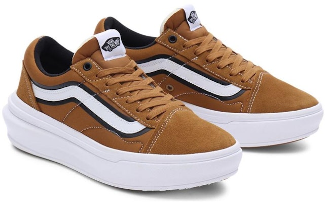 Vans Old Skool Overt ComfyCush 'Brown White' VN0A7Q5E1M9 Lookbook Vans Old Skool Overt ComfyCush 'Brown White' VN0A7Q5E1M9