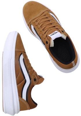 Vans Old Skool Overt ComfyCush 'Brown White' VN0A7Q5E1M9 Shop Vans Old Skool Overt ComfyCush 'Brown White' VN0A7Q5E1M9